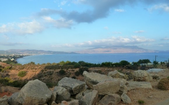 Дорога серпантин Крит