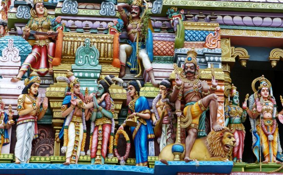 Индуистский храм в Коломбо