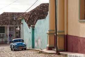 старая машина, Куба фото